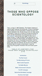 Mobile Screenshot of opposing.scientology.org